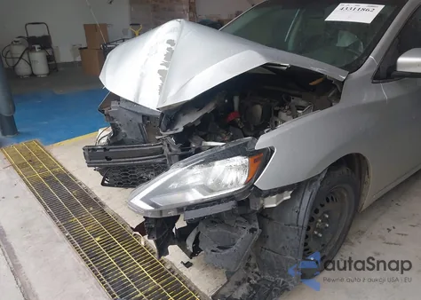 2019 Nissan Sentra S z USA, uszkodzony, nr VIN 3N1AB7AP5KY265527